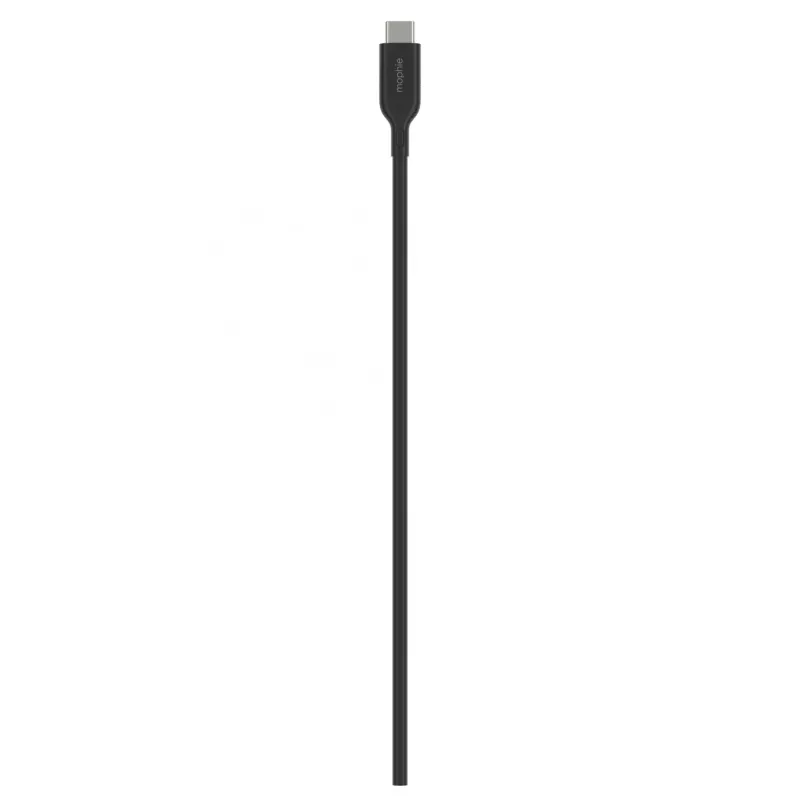 Mophie Essentials Ladekabel | 1 m USB-Kabel USB 2.0 USB A auf USB C Schwarz