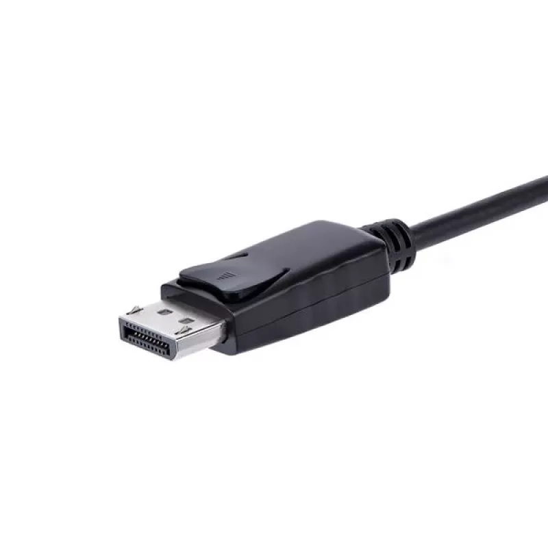 StarTech.com DP2VGAA DisplayPort-auf-VGA-Adapter mit Audio, aktiv, 1920x1200 (WUXGA), DisplayPort 1.2, Schwarz
