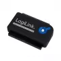Schnittstellenkartenadapter LOGILINK AU0006C — USB Typ-A auf IDE/ATA und SATA, 1,2 m Kabel, schwarz