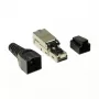LogiLink MP0044 EconLine RJ45-Steckverbinder zur Feldkonfektionierung, Cat6A