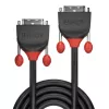 Lindy 5m DVI-D Dual Link Kabel, Black Line