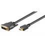Microconnect HDM191817 Videokabel-Adapter 7 m HDMI DVI‑D Schwarz