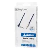 Audiokabel LogiLink 3,5mm - 3,5mm 0,5m Blau