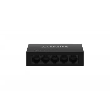 Lanview LVN-DESK-5PORT-1G unmanaged 5-Port-Gigabit-Ethernet-Switch