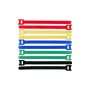 Lanview LVT-CABLESTRAPS1512-10MULTI Kabelbinder Klett-Kabelbinder Polypropylen (PP) Mehrfarbig 10 Stk.