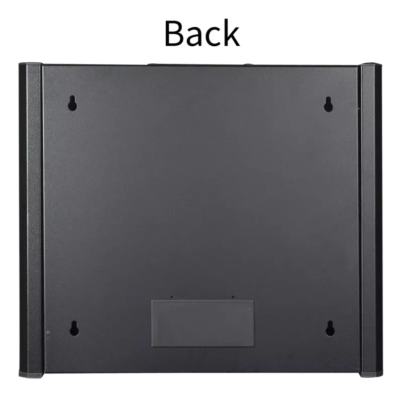 Wandmontage-Rack LOGON RWP09U56BL 9U Schwarz Schlüsselschloss