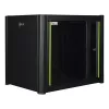 Wandmontage-Rack LOGON RWP09U56BL 9U Schwarz Schlüsselschloss