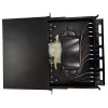 Lanview LVO-101015 LWL-Patchpanel ODF zum Herausziehen, 1U, 24 Fasern, LC, SM OS2