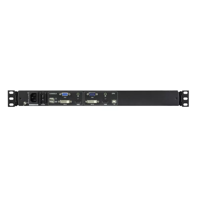 ATEN CL6700MW Rack-Konsole 43,9 cm (17,3 Zoll) 1920 x 1080 Pixel Metall Schwarz 1U
