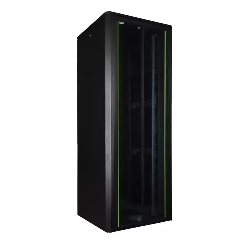 Freistehender Schrank LOGON RDL42U81BL 42U 600 kg Schwarz