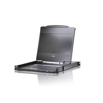 ATEN CL6700MW-ATA-EG Rack-Konsole 43,9 cm (17,3 Zoll) Schwarz 1U