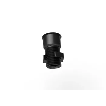 Vivolink VLDG22-B Schreibtisch-Kabeldurchführung für 22 mm Loch, Aluminium, Schwarz