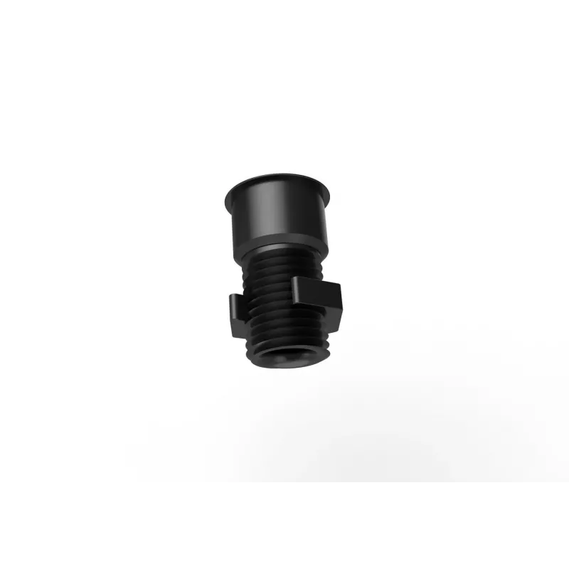 Vivolink VLDG22-B Schreibtisch-Kabeldurchführung für 22 mm Loch, Aluminium, Schwarz
