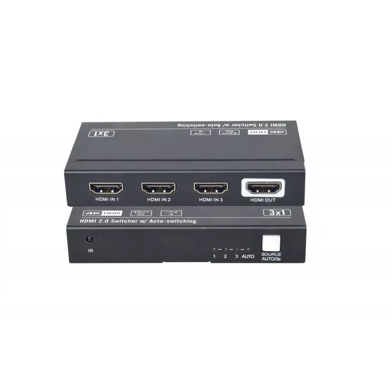 HDMI-Umschalter VivoLink VLSW131-8K 3x1 8K@60Hz Eingangsselektor