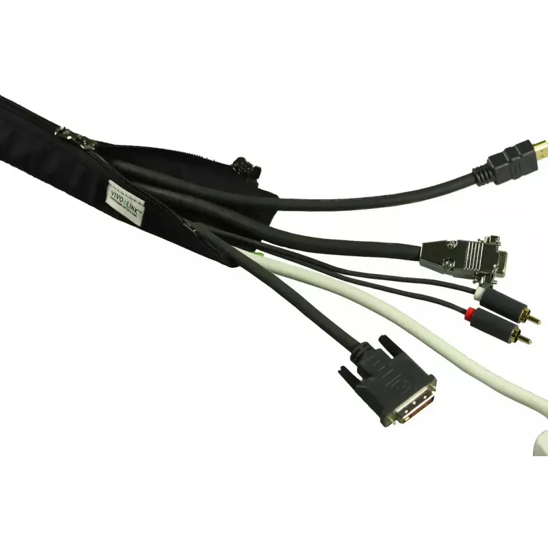 Vivolink PROZIPSLEEVE2.5 Kabelschlauch Schwarz