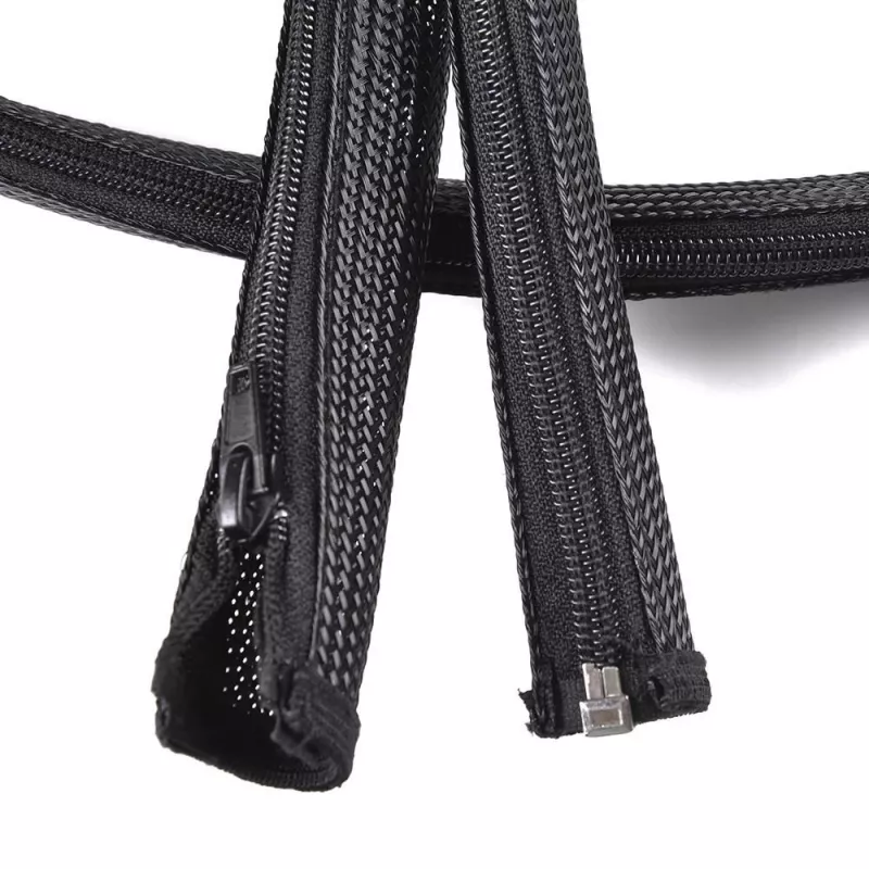 Kabelmantel Vivolink PROZIPSLEEVE2028 Schwarz Polyester 2cm 2800mm