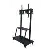 Vivolink VLFS4290 mobiler Bodenständer bis 2,29 m (90 Zoll), VESA, Schwarz