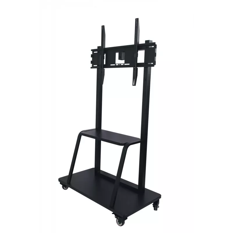 Vivolink VLFS4290 mobiler Bodenständer bis 2,29 m (90 Zoll), VESA, Schwarz