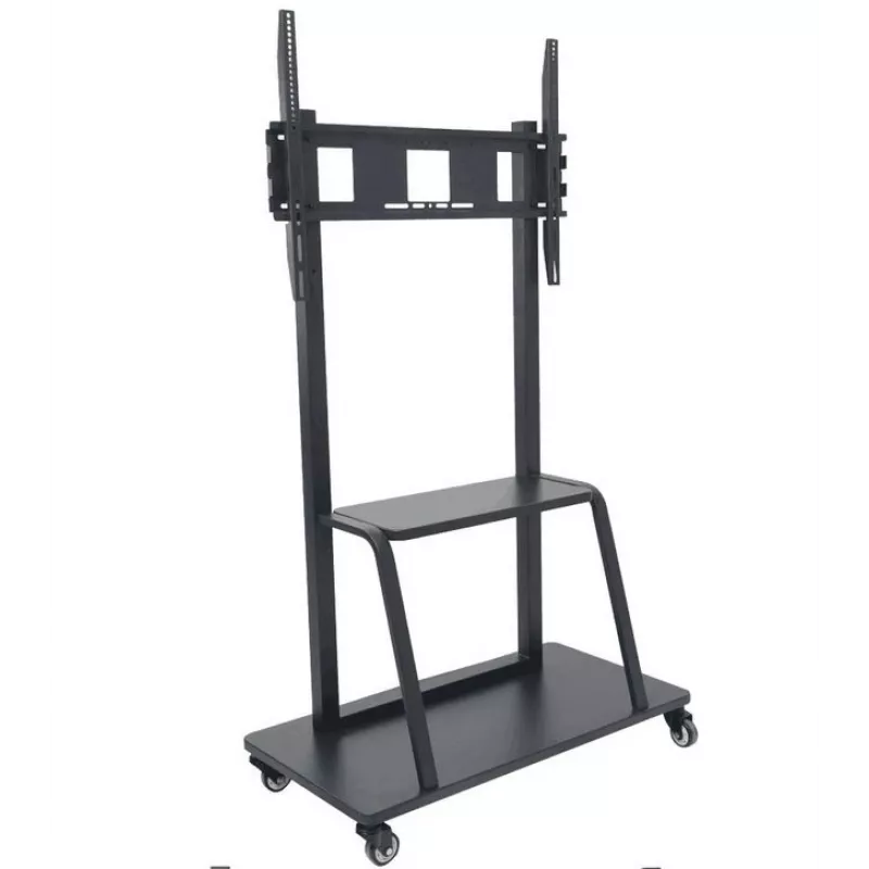 Vivolink VLFS4290 mobiler Bodenständer bis 2,29 m (90 Zoll), VESA, Schwarz
