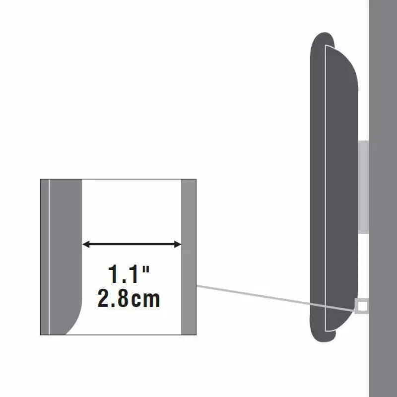 Vivolink VLMW4280 große flache TV-Wandhalterung bis 2,03 m (80 Zoll)