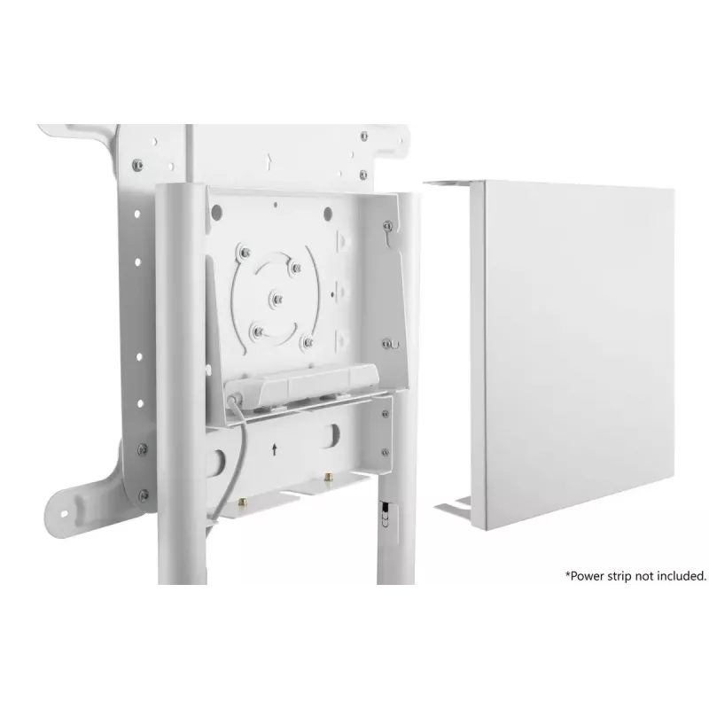 Vivolink VLFS3770 mobiler TV-Ständer, drehbar, VESA 200x200 - 600x400 mm, Weiß