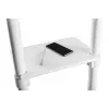 Vivolink VLFS3770 mobiler TV-Ständer, drehbar, VESA 200x200 - 600x400 mm, Weiß