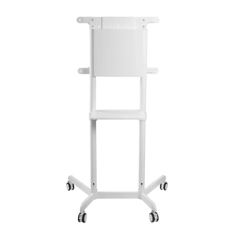 Vivolink VLFS3770 mobiler TV-Ständer, drehbar, VESA 200x200 - 600x400 mm, Weiß