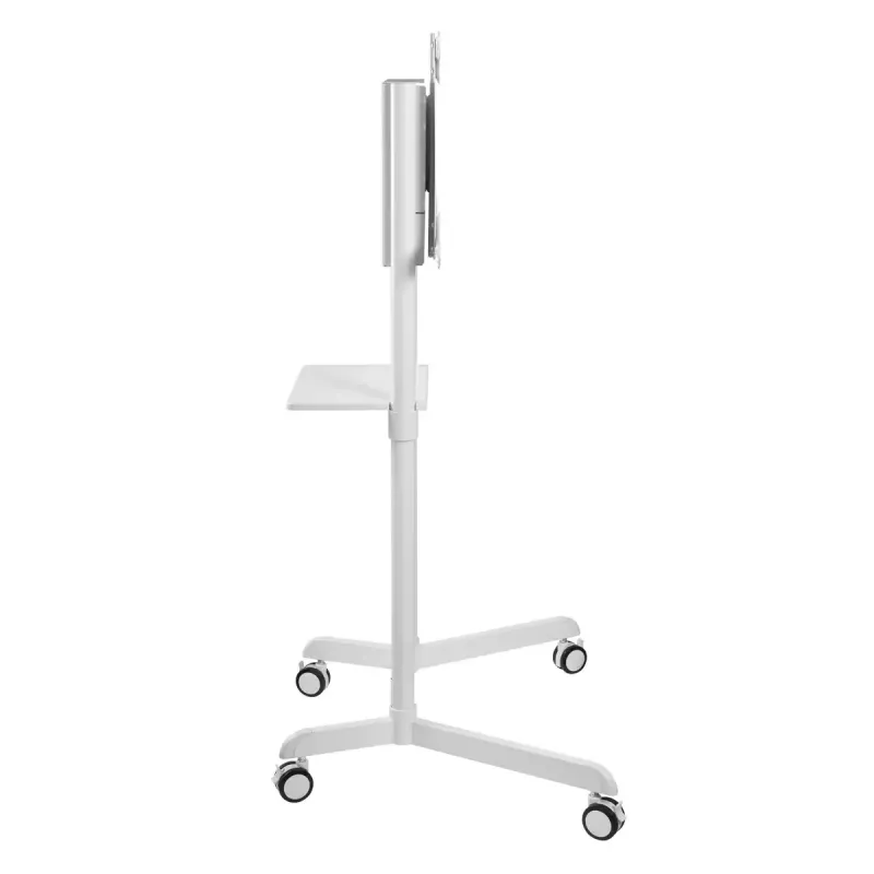 Vivolink VLFS3770 mobiler TV-Ständer, drehbar, VESA 200x200 - 600x400 mm, Weiß