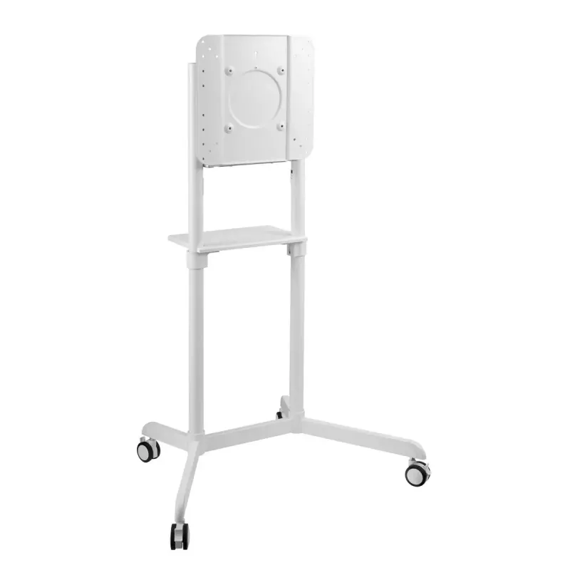 Vivolink VLFS3770 mobiler TV-Ständer, drehbar, VESA 200x200 - 600x400 mm, Weiß