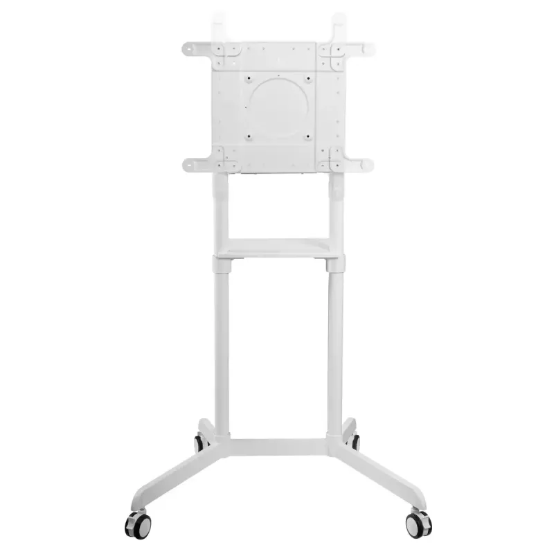 Vivolink VLFS3770 mobiler TV-Ständer, drehbar, VESA 200x200 - 600x400 mm, Weiß