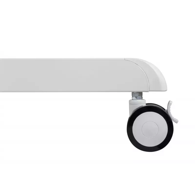 Vivolink VLFS3770 mobiler TV-Ständer, drehbar, VESA 200x200 - 600x400 mm, Weiß