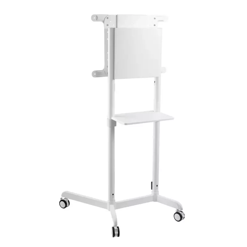 Vivolink VLFS3770 mobiler TV-Ständer, drehbar, VESA 200x200 - 600x400 mm, Weiß