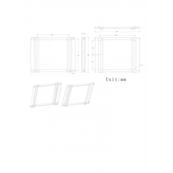 Ernitec 75 Zoll 4K 24/7 Monitor für Swim, 0070-24175-WVSWIM