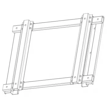 Vandalismussicherer 32-Zoll Full-HD-Monitor ERNITEC Modell 0070-24132-HB3000-L