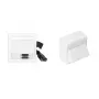 Vivolink WI221292 Steckdose HDMI + DisplayPort + 3,5 mm Weiß