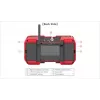 Ernitec 0070-24107-TESTER CCTV-Testmonitor, 17,8 cm (7 Zoll), Touchscreen, 4K, Handschlaufe, Grau/Rot