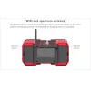 Ernitec 0070-24107-TESTER CCTV-Testmonitor, 17,8 cm (7 Zoll), Touchscreen, 4K, Handschlaufe, Grau/Rot