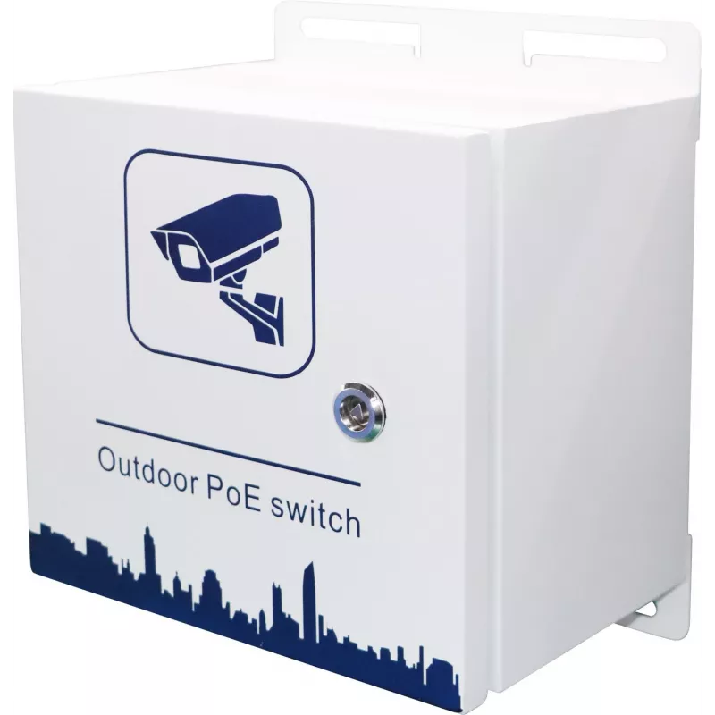 Ernitec ELECTRA-M10-OUTDOOR-200 Outdoor-Industrie-Netzwerk-Switch, L2 Managed
