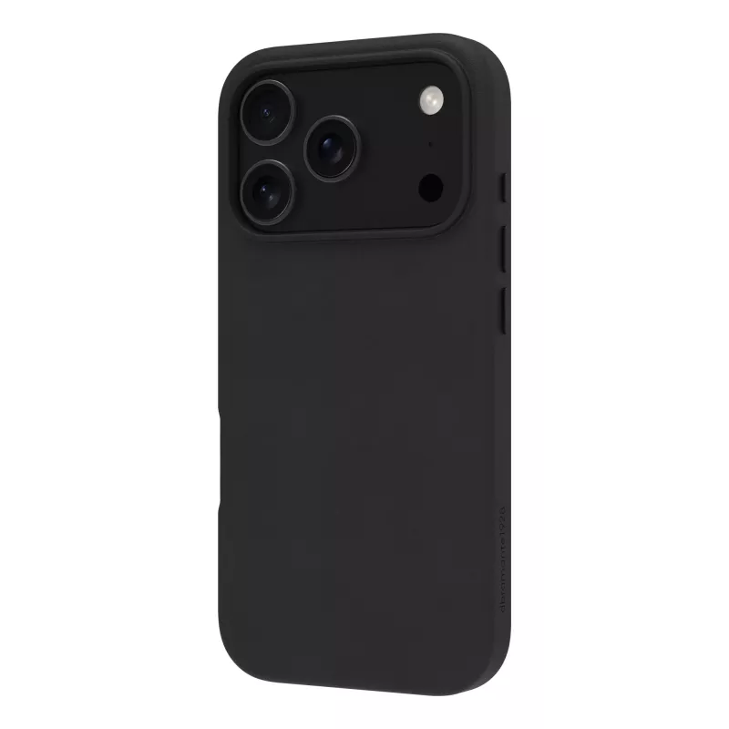 dbramante1928 Roskilde MS RO63GTBL6633 Rückseitenabdeckung aus Leder für Apple iPhone 17 Pro, MagSafe-kompatibel, Schwarz
