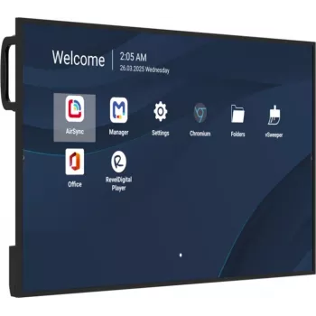 Professioneller kommerzieller Display VIEWSONIC 43 Zoll (109,2 cm) 4K UHD LCD, 500 cd/m², Android 14, 24/7, Wi‑Fi