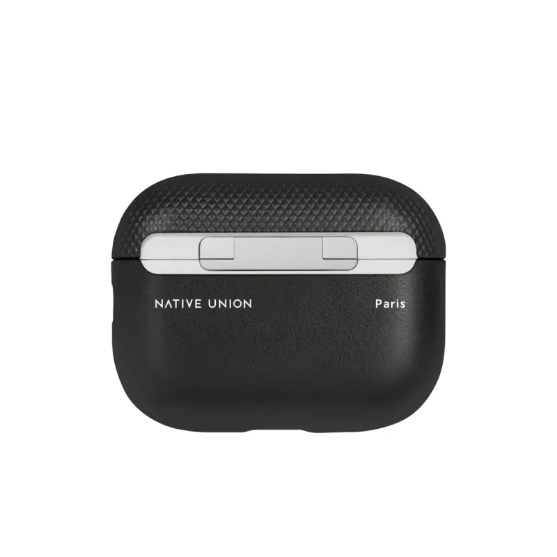 Native Union Re(Classic) Schutzhülle für AirPods Pro Gen 2, Zellulose, Polyester, Polyurethan, 12 g, Schwarz