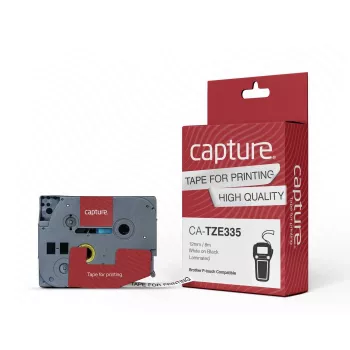 Beschriftungsband Capture CA-TZE335 — Breite 74 mm, Gewicht 30 g