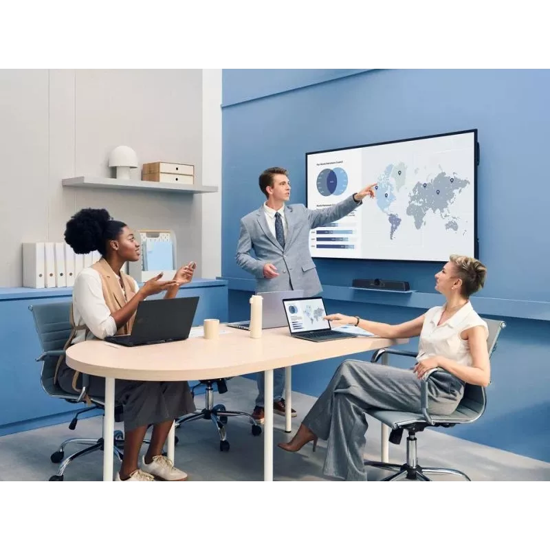 Professionelles kommerzielles Display VIEWSONIC 75 Zoll 4K (3840×2160), LCD, 500 cd/m², Android 14, 24/7, VESA
