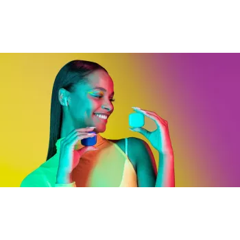 Music Sound Swag SWAG sind die kapselförmigen Bluetooth-Kopfhörer, erhältlich in vielen leuchtenden, supertrendigen Farben.
