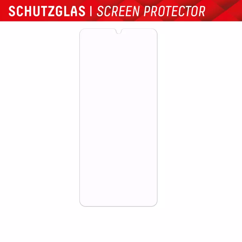 Displex Displayschutzfolie (10H) für Samsung Galaxy A34, Eco Montagerahmen, kratzfest