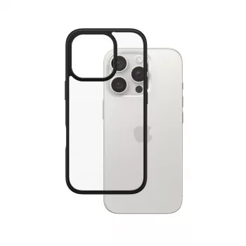 PanzerGlass HardCase Hülle für iPhone 16 Pro, schwarz (1296)