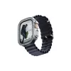 PanzerGlass SAFE95911 SAFE Bling Bumper Hülle für Apple Watch Ultra / Ultra 2 / Ultra 3, Silber