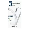 Cellularline FINECIPH16T Fine Case Hülle für iPhone 16, transparent