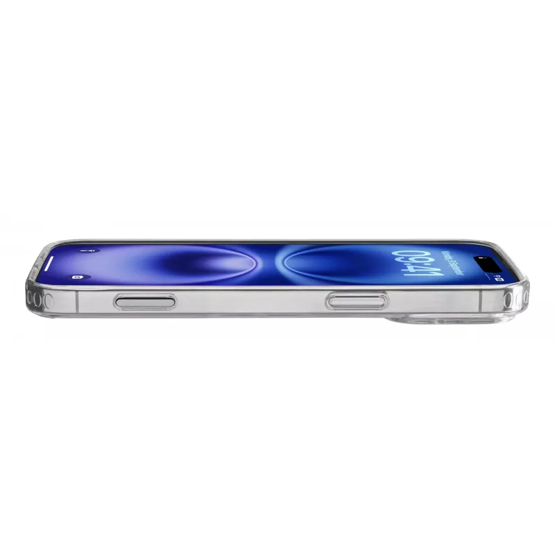 Cellularline CLEARDUOIPH16MAXT Clear Strong Case Hülle für iPhone 16 Plus, transparent