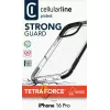 Cellularline Strong Guard Hülle für iPhone 16 Pro, transparent